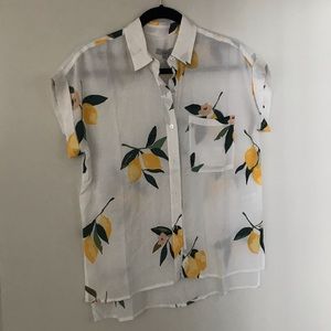Rails button up Lemon Grove edition